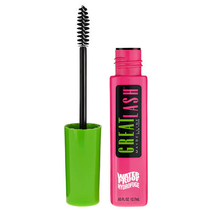 Maybelline Great Lash Volumizing Waterproof Mascara Very Black