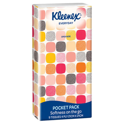 Kleenex Facial Tissue Ultra Soft Pocket 6