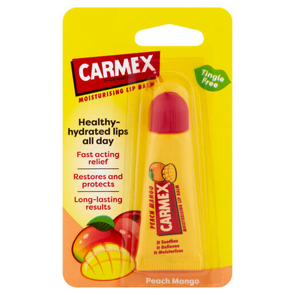 Carmex Lip Balm Peach & Mango Tube 10g