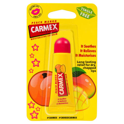 Carmex Lip Balm Peach & Mango Tube 10g