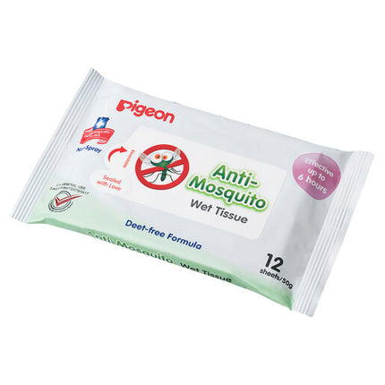 Pigeon Anti Mosquito Wipes 12
