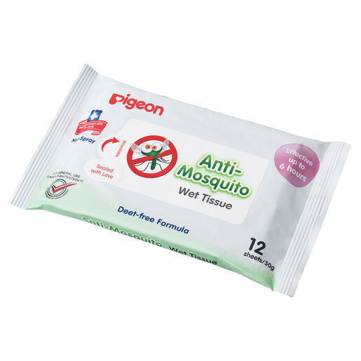 Pigeon Anti Mosquito Wipes 12