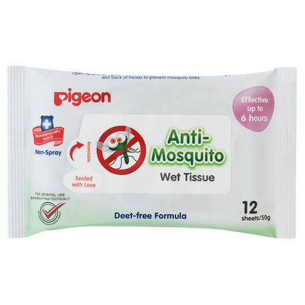 Pigeon Anti Mosquito Wipes 12