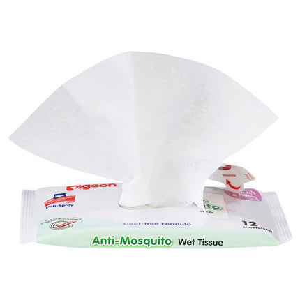 Pigeon Anti Mosquito Wipes 12