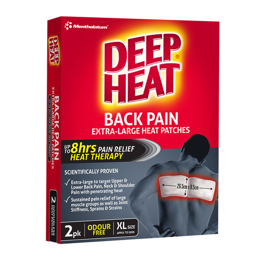 Deep Heat Back Patches XL