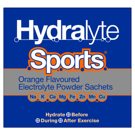 Hydralyte Sports Orange 12 Sachet