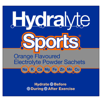 Hydralyte Sports Orange 12 Sachet