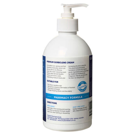 John Plunkett's Dry Skin Relief Premium Sorbolene 10% Glycerin 500mL