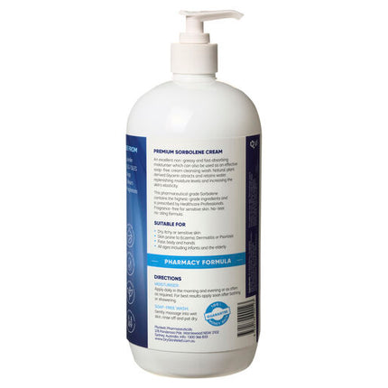 John Plunkett's Dry Skin Relief Premium Sorbolene 10% Glycerin 1 Litre