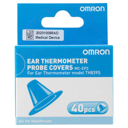 Omron Ear Thermometer TH839S Probe Covers 40 Pack
