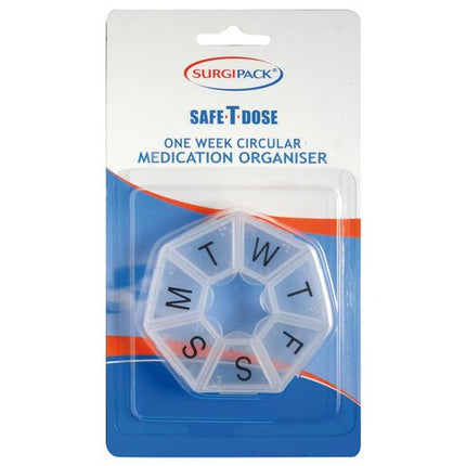 Surgipack Safe-T-Dose 1 Week Circular Medication Organiser