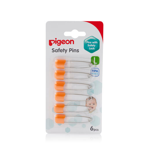 Pigeon Safety Pins 6Pk
