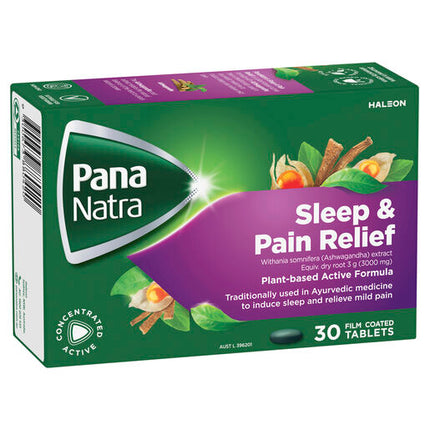 PanaNatra Sleep & Pain Relief 30 Tablets