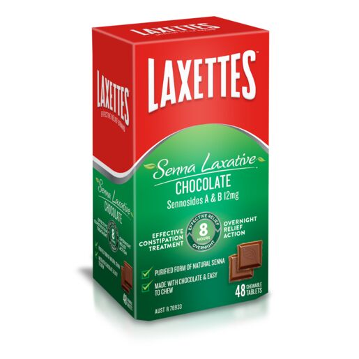 Laxettes Senna Chocolate 48 Pack