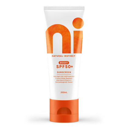 Natural Instinct Invisible Clean Sunscreen SPF50+ 200ml
