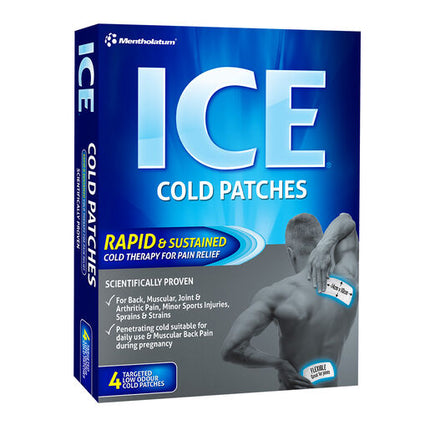 Mentholatum Ice Cold Patches 4 Pack