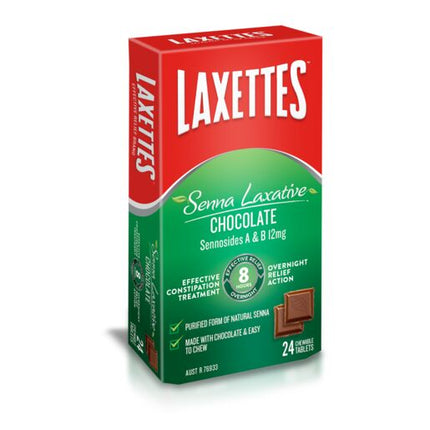 Laxettes Senna Chocolate 24 Pack