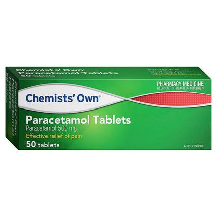Chemists' Own Paracetamol Tablets 50