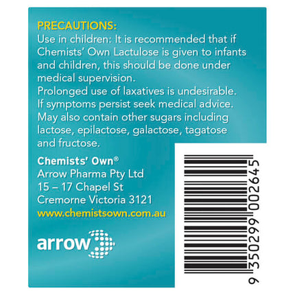 Chemists' Own Lactulose Oral Liquid 500ml