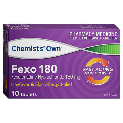 Chemists' Own Fexo 180mg Tablets 10