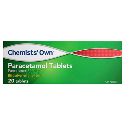 Chemists' Own Paracetamol Tablets 20