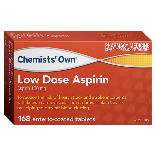 Chemists' Own Low Dose Aspirin Tablets 168