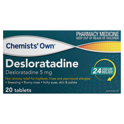 Chemists' Own Desloratadine 5mg Tablets 20