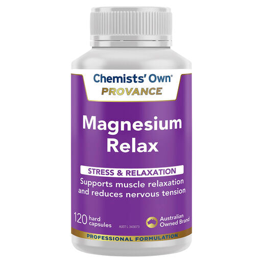 Chemists' Own Provance Magnesium Relax 120 Capsules