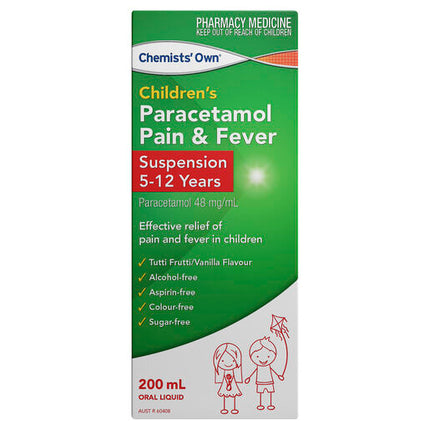 Chemists' Own Paracetamol 5-12yrs 200ml