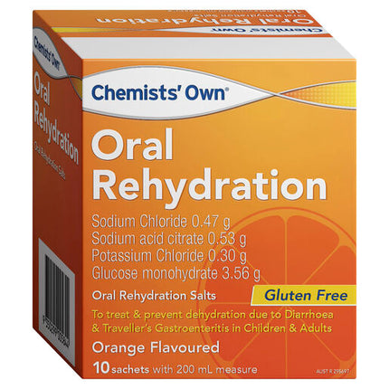 Chemists' Own Oral Rehydration Salts Sachet 4.9g 10