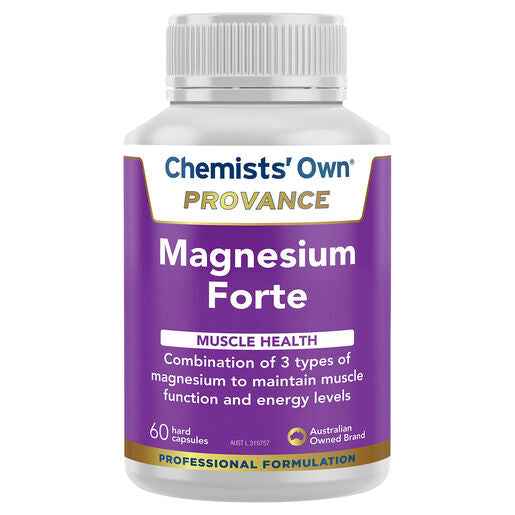 Chemists' Own Provance Magnesium Forte 60 Capsules