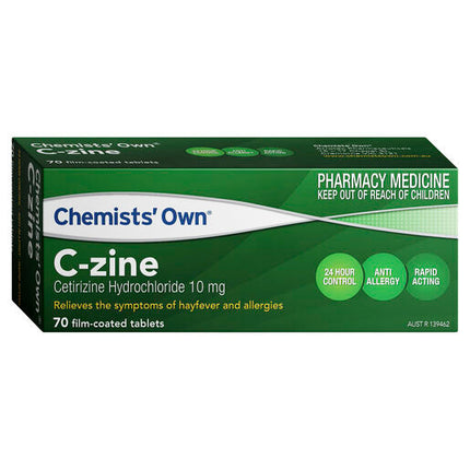 Chemists' Own C-Zine 10mg Tablets 70