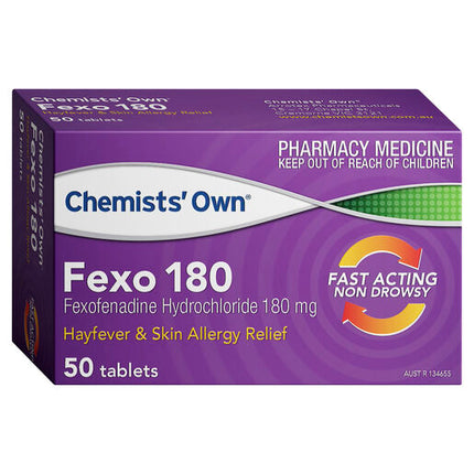 Chemists' Own Fexo 180mg Tablets 50