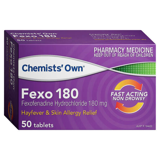 Chemists' Own Fexo 180mg Tablets 50