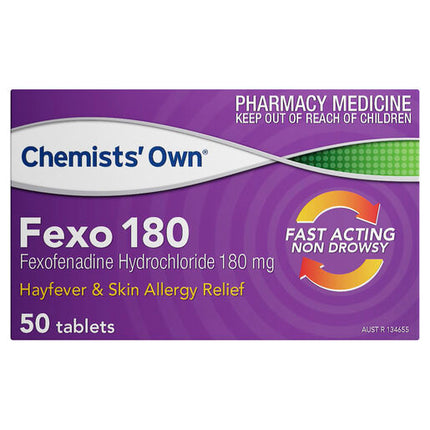 Chemists' Own Fexo 180mg Tablets 50