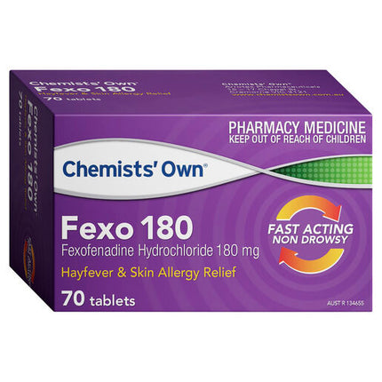 Chemists' Own Fexo 180mg Tablets 70