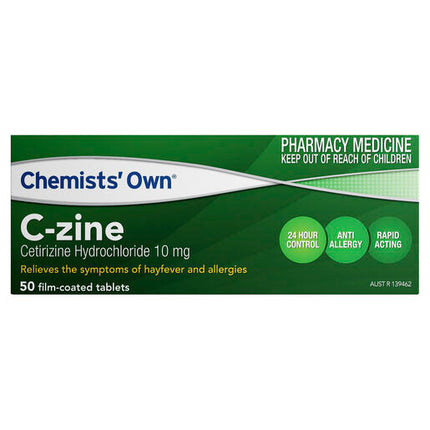 Chemists' Own C-Zine 10mg Tablets 50