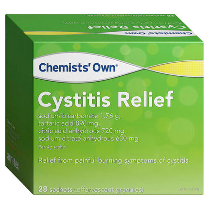 Chemists' Own Cystitis Relief Sachet 4g 28 Pack
