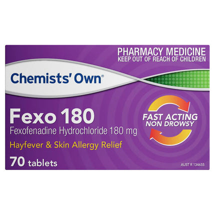 Chemists' Own Fexo 180mg Tablets 70