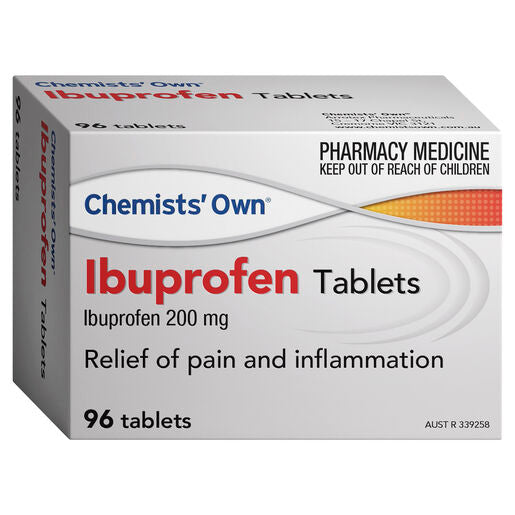 Chemists' Own Ibuprofen Tablets 200mg 96
