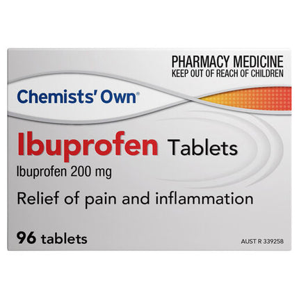 Chemists' Own Ibuprofen Tablets 200mg 96
