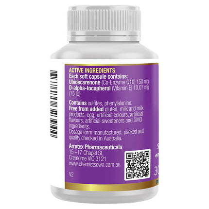Chemists' Own Provance CoQ10 Ultra 150mg 30 Capsules