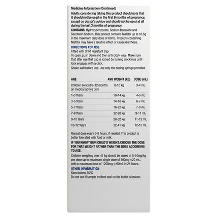 Chemists' Own Ibuprofen Pain & Fever Suspension 200ml