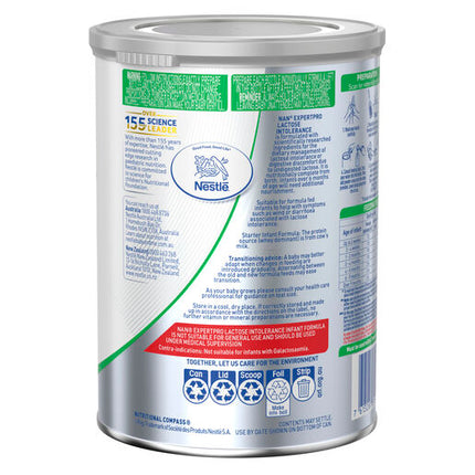Nestle Nan EXPERTpro Lactose Intolerance Baby Formula From 0-12 Months 400g