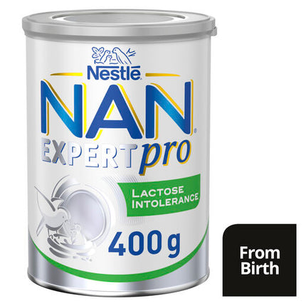 Nestle Nan EXPERTpro Lactose Intolerance Baby Formula From 0-12 Months 400g