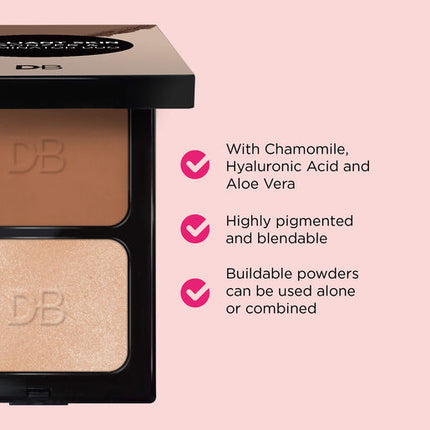 Designer Brands Brilliant Skin Blush & Illuminator Duo Bronze Glow