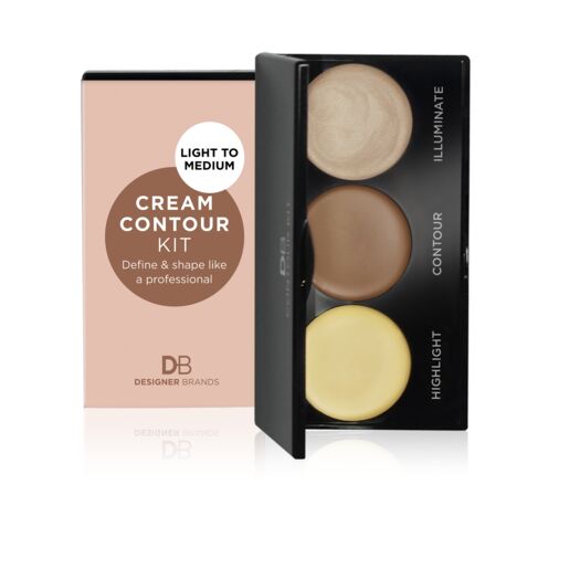 Designer Brands Cream Contour Kit Light Medium
