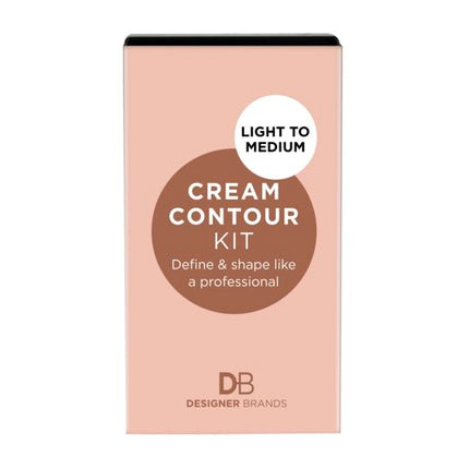 Designer Brands Cream Contour Kit Light Medium
