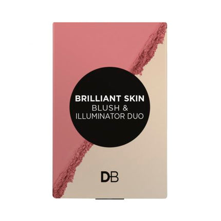 Designer Brands Brilliant Skin Blush & Illuminator Duo Rosy Glow