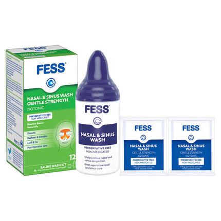 Fess Nasal & Sinus Wash Gentle Strength Kit